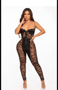 Walk thru bodysuit