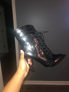 Vegan leather boot